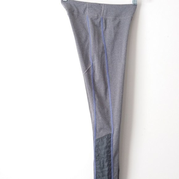 Lucy Tech Leggings Gray Lavender Athletic Active Loungewear Reflective XS - Picture 8 of 13